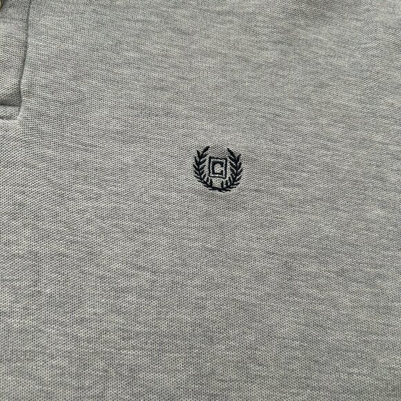 2018 Chaps Grey Polo Short Sleeve Shirt Men's Size XL Cotton - Picture 6 of 6